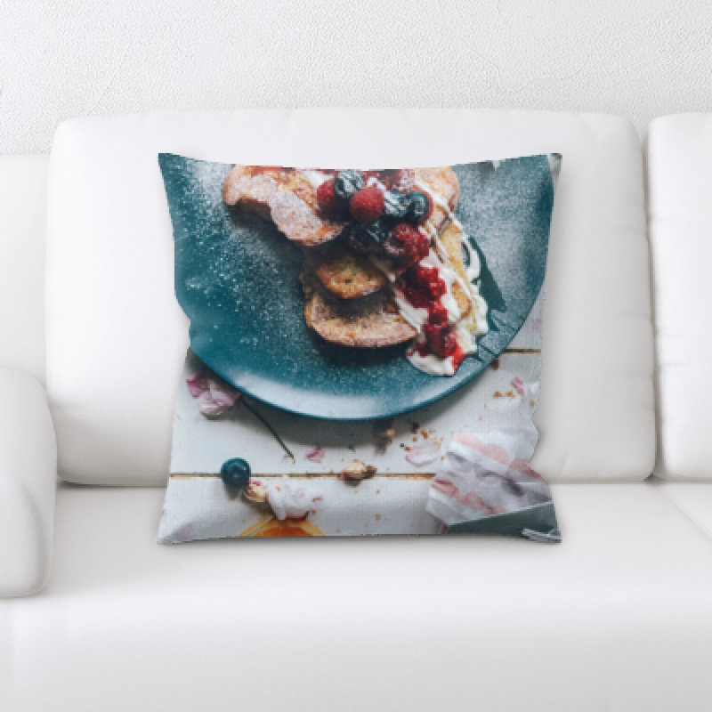 Microsuede Throw Pillow