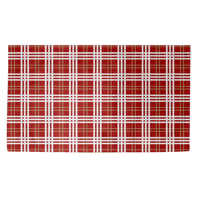 Plaid Indoor Rug, Rectangle 2' x 3'