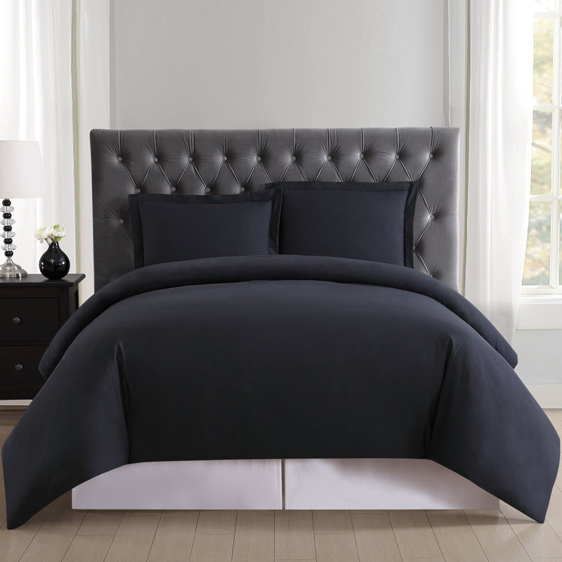 Standard Duvet Cover, Full/Queen, Black