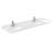 Daria 72'' Double Bathroom Vanity with Carrara Marble Top-70404268-70404269-70404270