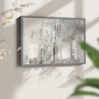 Glittering Shoreline -Framed Print - Restickable