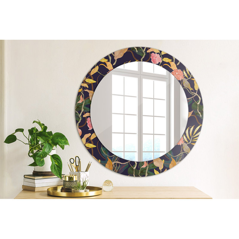 Huldar Glass Flat Wall Mirror