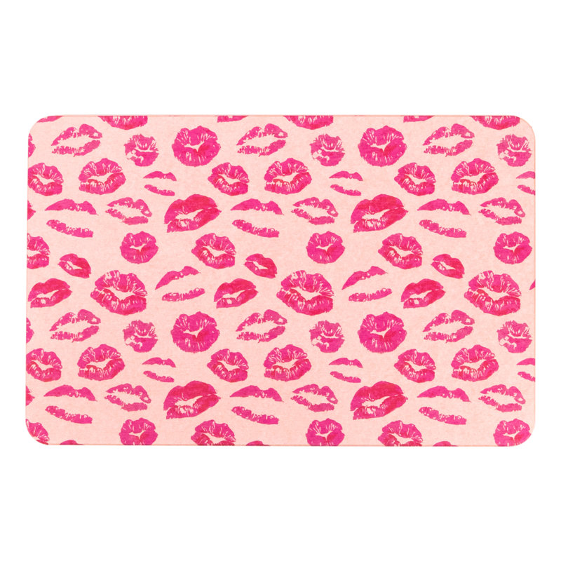 Genao Non-Slip Bath Mat, Pink