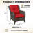 Anahit Wicker Outdoor Lounge Chair (Set of 6)-1011159670