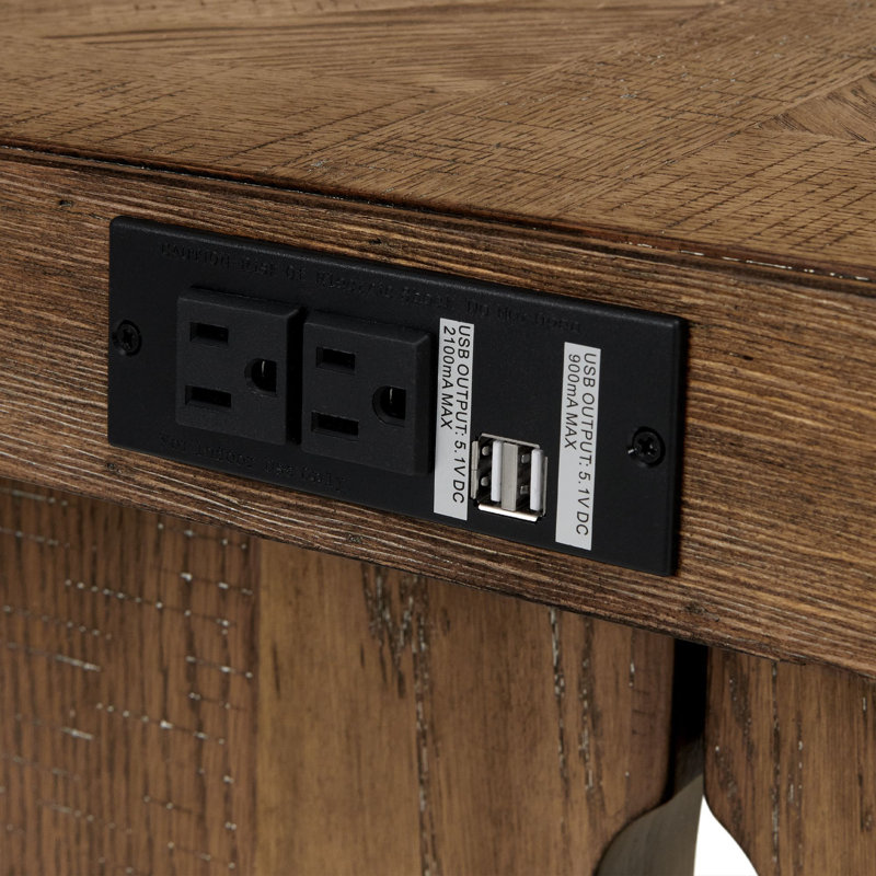 Rabbie 60'' Solid Wood Console Table