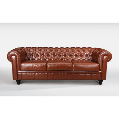 Frith 84'' Rolled Arm Chesterfield Sofa -  Darby Home Co, DE7CDC190F414489965835D2498F7861