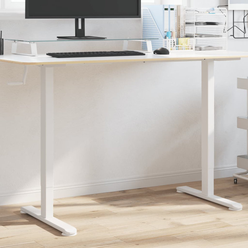 Adjustable Desk, White