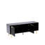 Modern TV Stand Cabinet with Ribbed Fluted Doors with legs for up to 60" TV's-1211638529