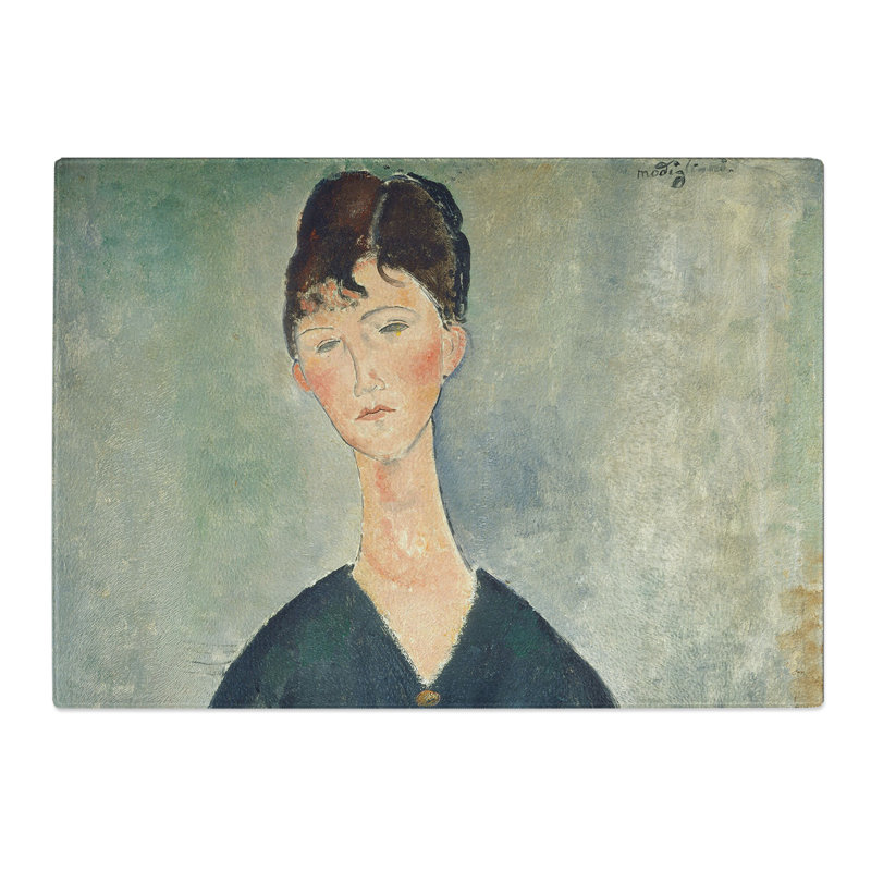Cafe Singer by Amedeo Modigliani Chopping Board, 0.4cm H x 28.5cm W x 39cm L