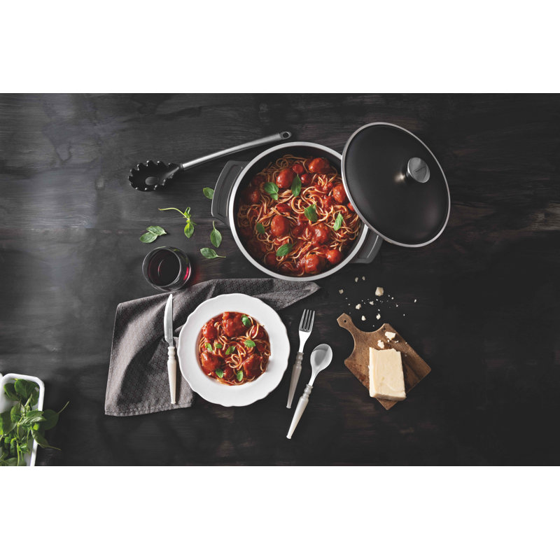 Tramontina Non-Stick Aluminum Round Dutch Oven, 4.6 L