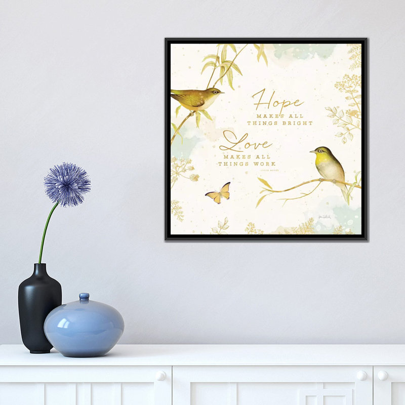 « nature of sagesse iv », impression sur toile, H 18 po x l 18 po x P 1,5 po, Toile avec cadre noir, Pas de tapis