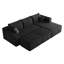 Canapé modulaire en velours côtelé 95 pouces Modern Compression