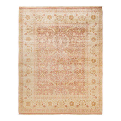 Tapis unique en laine noué à la main nouvel âge 8 pi 1 po x 10 pi 3 po Vilinda