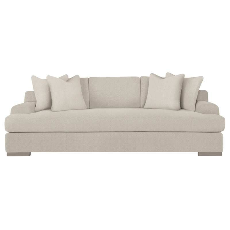 Andie Upholstered 95'' Loveseat, Cream Boucle 1146-002, Blanca