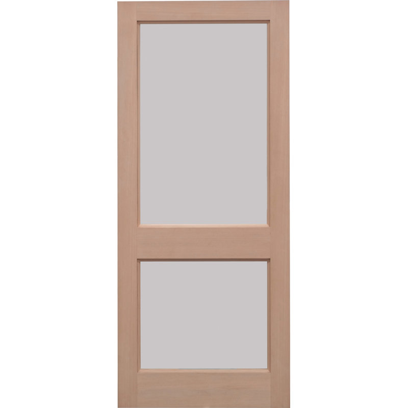 2XGG Unfinished Hemlock External Door, 1981mm H x 764mm W x 44mm D