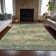 Machine Washable Indoor/Outdoor Xhevrie Seafoam Rug