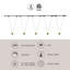 Faria Double 81-in Gold dimmable LED Trilo Ceiling Kit-1738385119