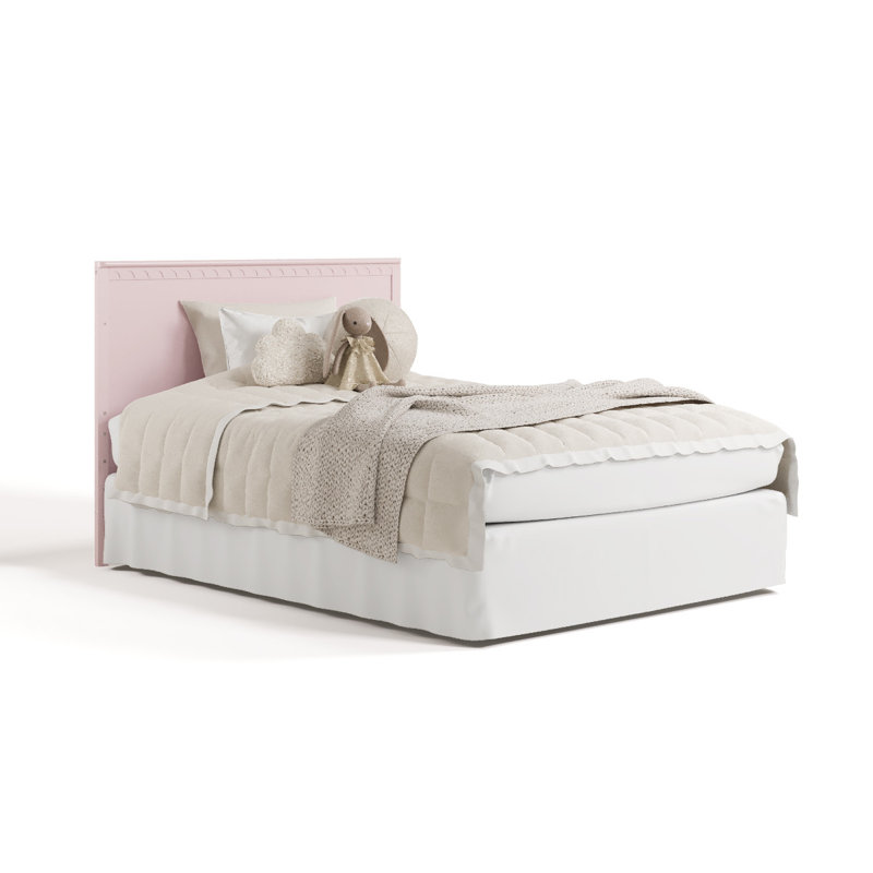 Sasha 5-In-1 Convertible Crib With Drawer, Blush