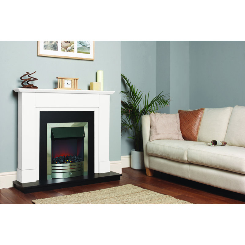 Suncrest 117cm W Painted Electric Fireplace