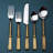 Ivy Bronx Enyeart Stainless Steel Flatware Set-71638249