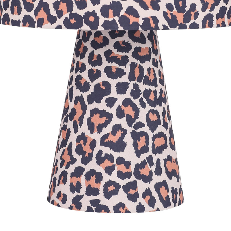 Momo Table Lamp - Leopard, Brown
