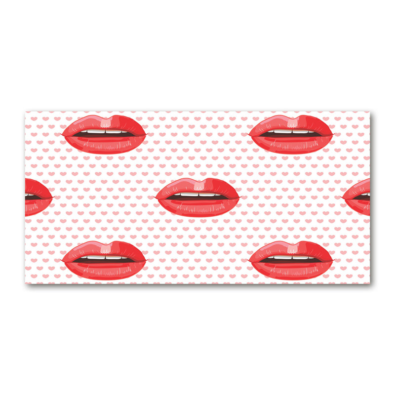 Alexnadra 50cm W x 100cm L Glass Peel and Stick Panel