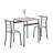 Dining Table and Chairs Set For 2 Space Saving Dining Set-214921648