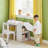 Ilarie Rectangular Preschool Kids Art And Craft Table Set-1965991947