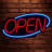 Addalin LED Open Sign Neon Light Wall Sign
