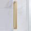 Porte de douche à fermeture douce sans cadre 46 po à 48 po x 78,75 po OVE Decors Bel-98614978