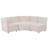 Norrin Petal Shape Sofa Free Combination with Adjustable Back-789985655