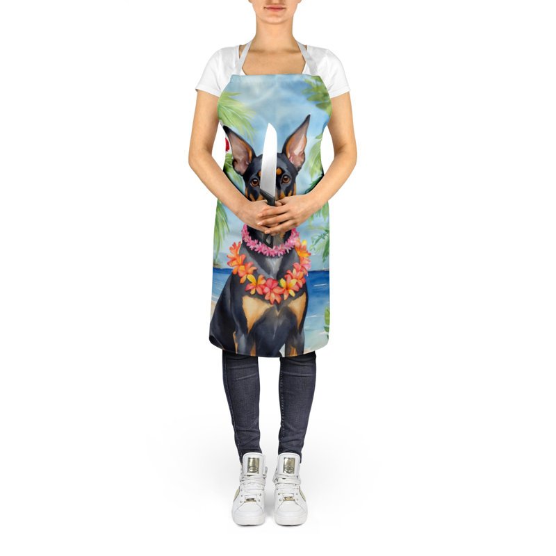 Floral Bib Apron