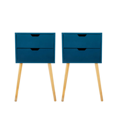 Ensemble de 2 tables de chevet pour table de chevet moderne