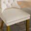 Allena Tufted Chairs Upholstered Chairs with Solid Wood Frame Nailhead Back and Ring Pull Trim -1785338668-1785338662-1801432727