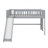 Low Loft Bed With Ladder And Slide-1004230133