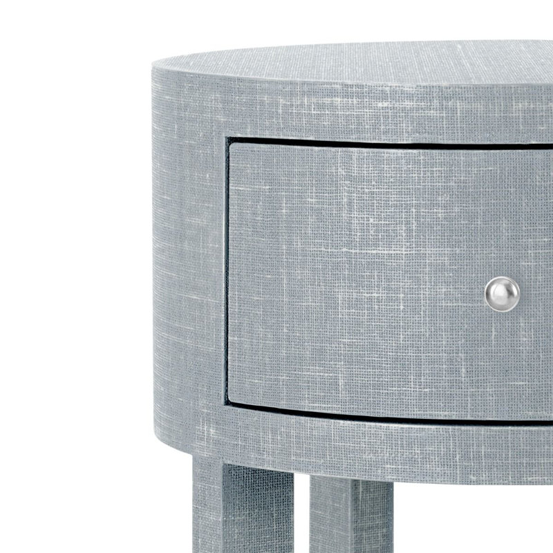 Claudette End Table, Gray, Gray