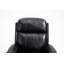 Fauteuil inclinable bleu en similicuir-2008930388