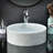 AA Warehousing 15.75'' White Stone Circular Bathroom Sink