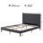 Breeda 43.3" Steel Bed Frame-466142580