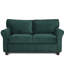 Canapé moderne 57 po en velours côtelé 2 places avec dossier et coussins de siège amovibles, accoudoirs rembourrés, rembourrage en éponge rembourré de bois massif et structure en composite, facile à assembler-338185381