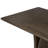 Belrose Oak Rectangular Solid Wood Top with Solid Wood Base Dining Table-1069321716