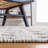 Ferretti Geometric Hand-Loomed Gray/Ivory Area Rug-559638616