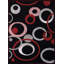 Tapis noir / rouge Gober-1632824671