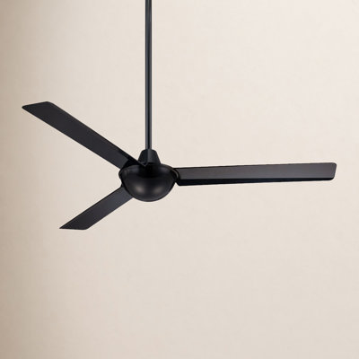 52" 3 - Blade Propeller Ceiling Fan with Wall Control