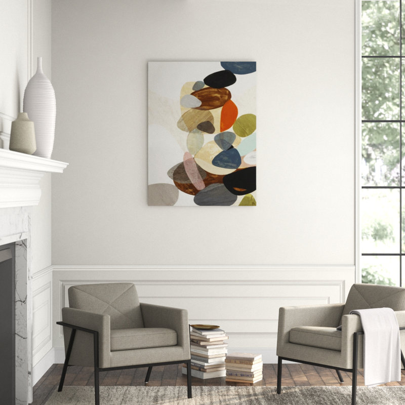 River Bed II Painting by Paul Ngo, Glass Coat, 40" H x 30" W x 1.5" D