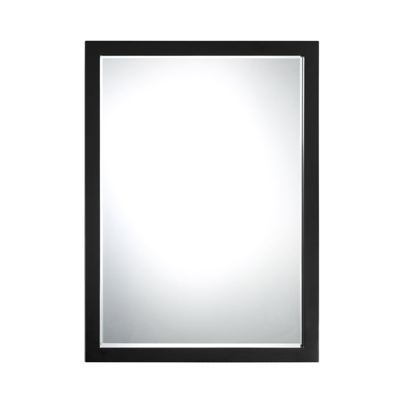 Latitude Run® Casmer - Rectangle Mirror In Coal Finish
