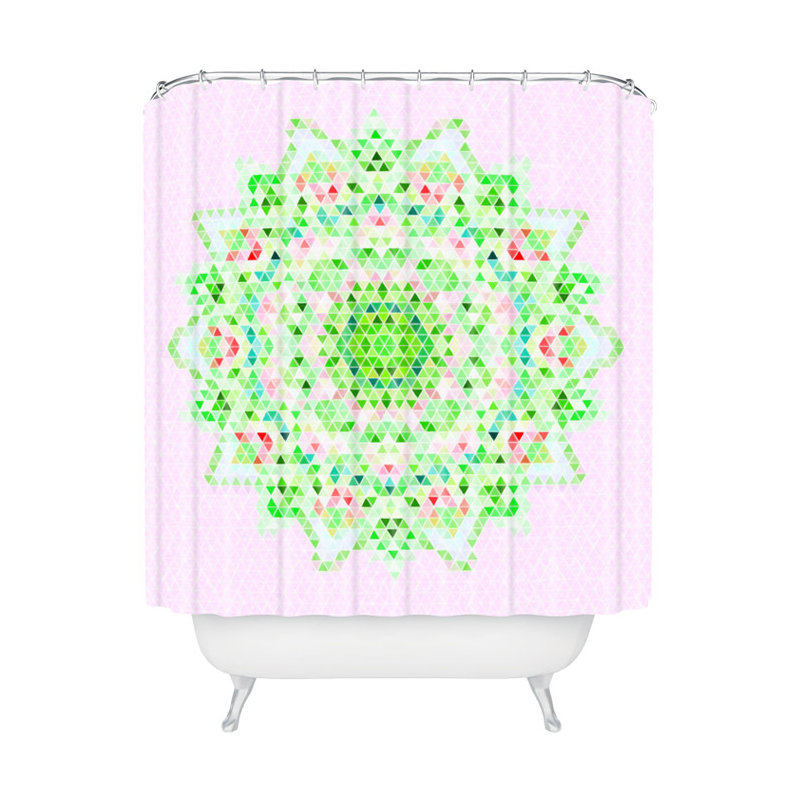 Geometric Shower Curtain