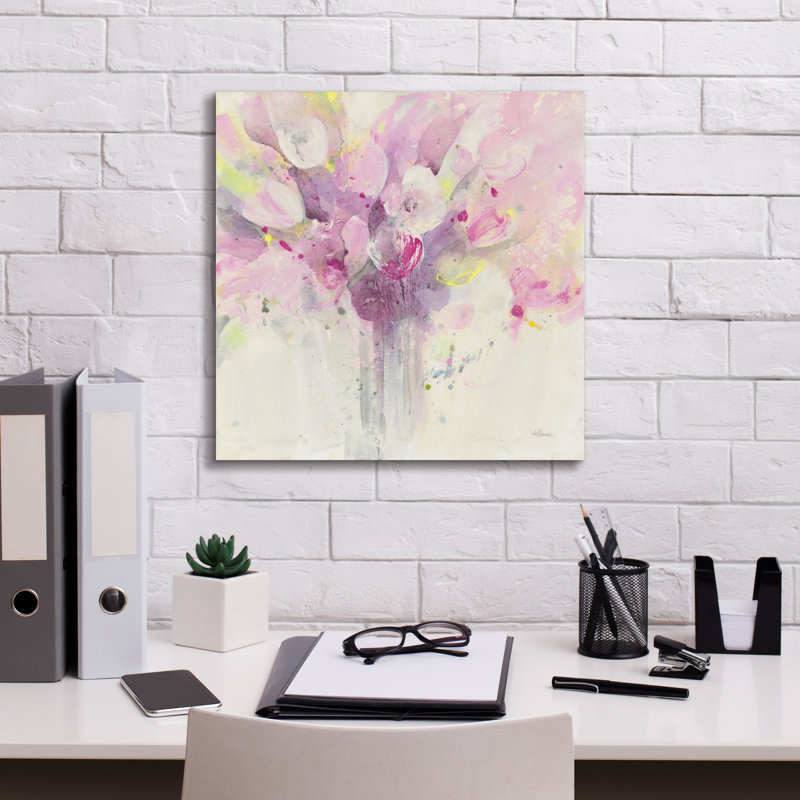  «Pretty In Spring» par Albena Hristova, art mural sur toile, 18 po x 18 po