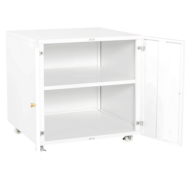 Support d'imprimante en métal avec rangement Tables d'imprimante mobiles pour petits espaces avec porte-classeur réglable