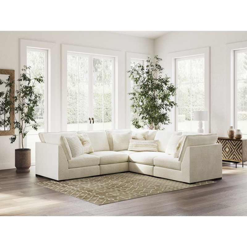 Canapé modulaire 5 pièces Mauzy